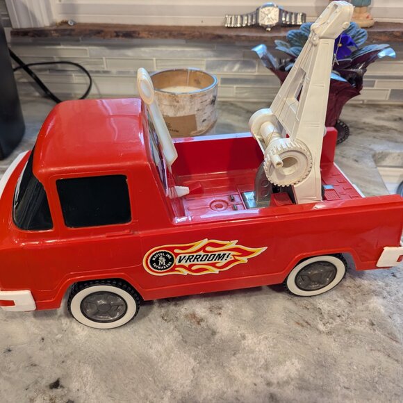 Mattel Vrroom Power Wrecker Truck Vintage great Condition! Vroom Power see video - Picture 5 of 14